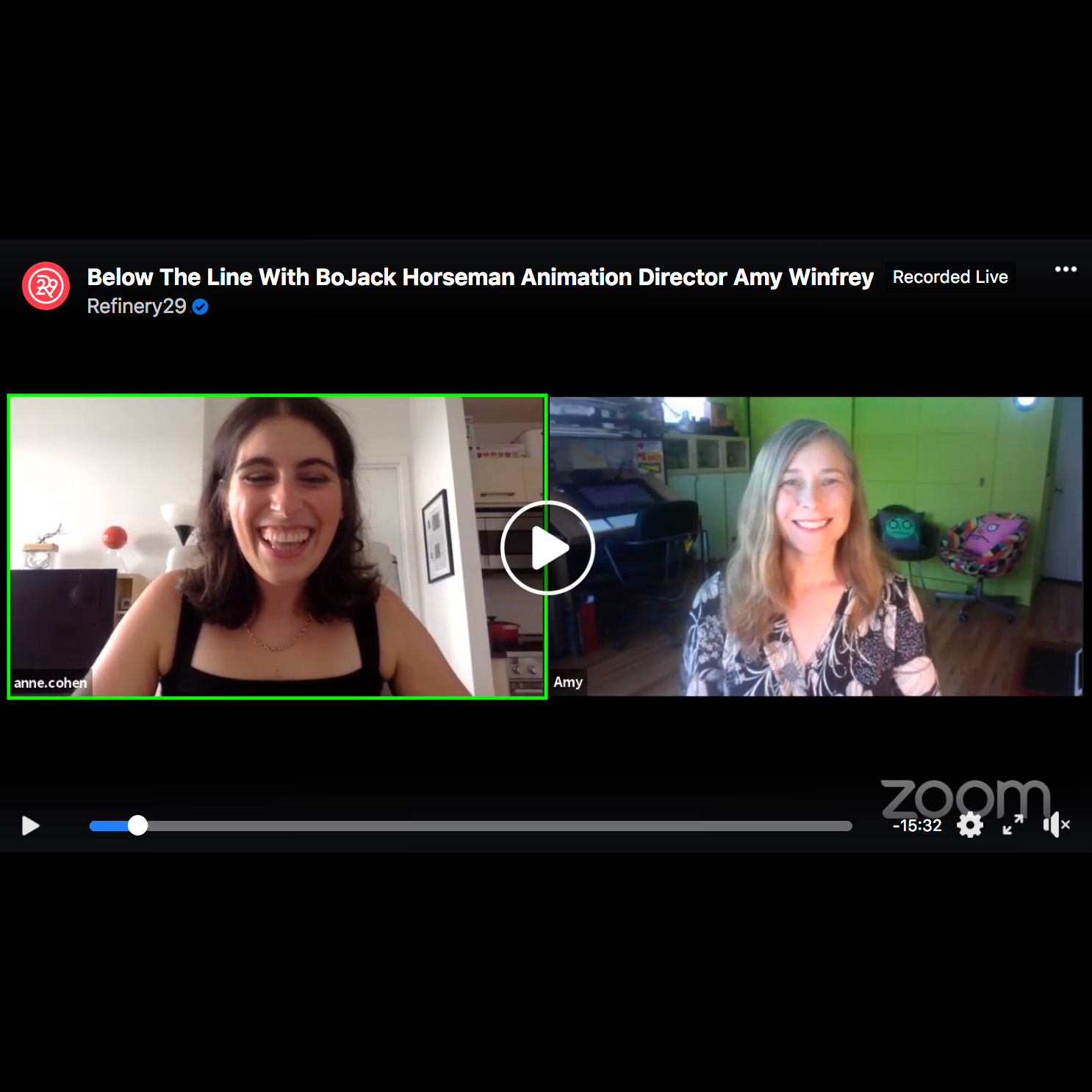 Amy Winfrey interview for Refinery29